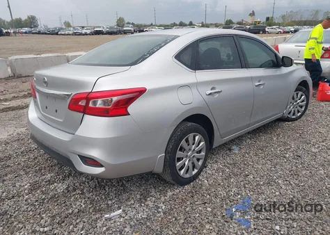 2017 Nissan Sentra S из США, поврежденный, VIN 3N1AB7AP7HY233851